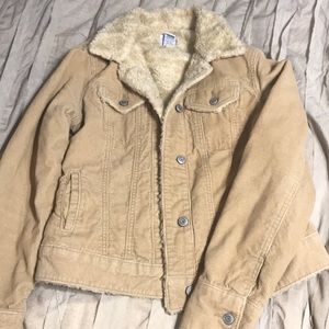 Corduroy Sherpa Jacket